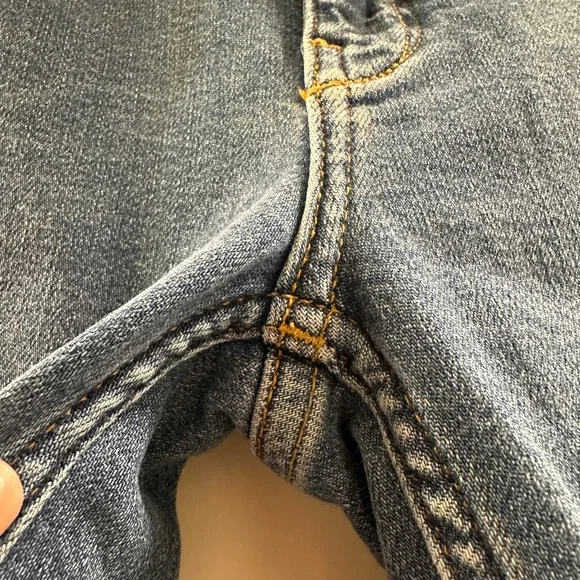 Anthropologie Pilcro the yaya Straight Leg two toned Jeans/ size 27 - Picture 3 of 6